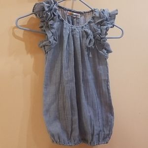 Girls ruffled shirt, 10